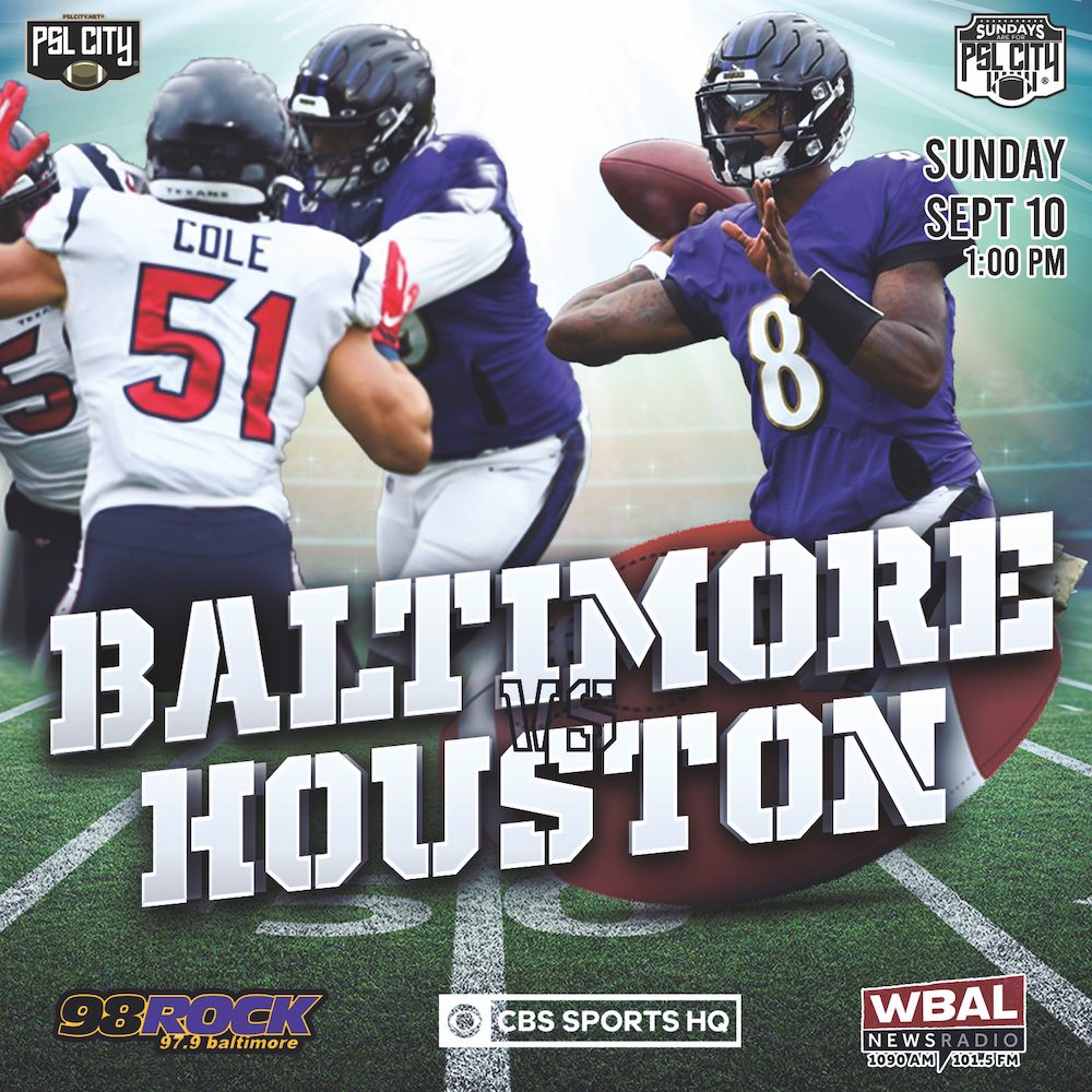 Baltimore Ravens vs. Houston Texans - PSL City