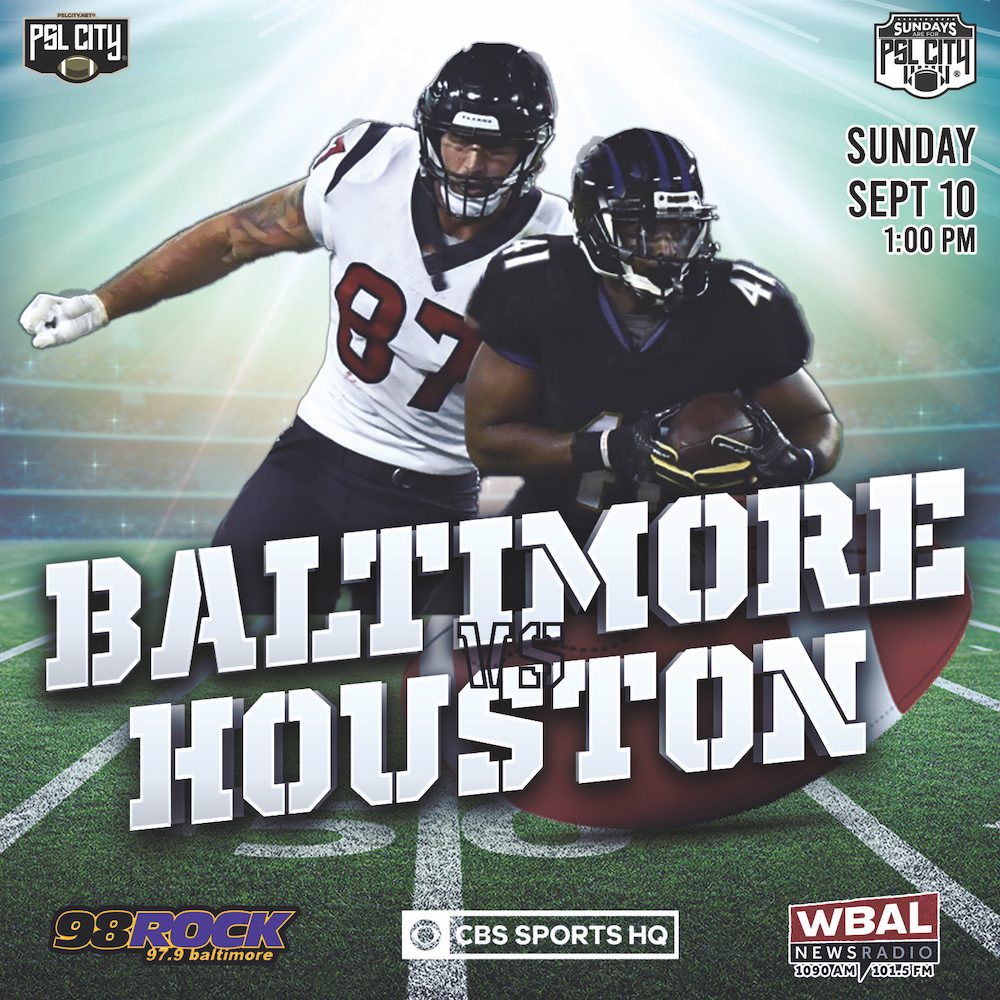 Baltimore Ravens vs. Houston Texans - PSL City