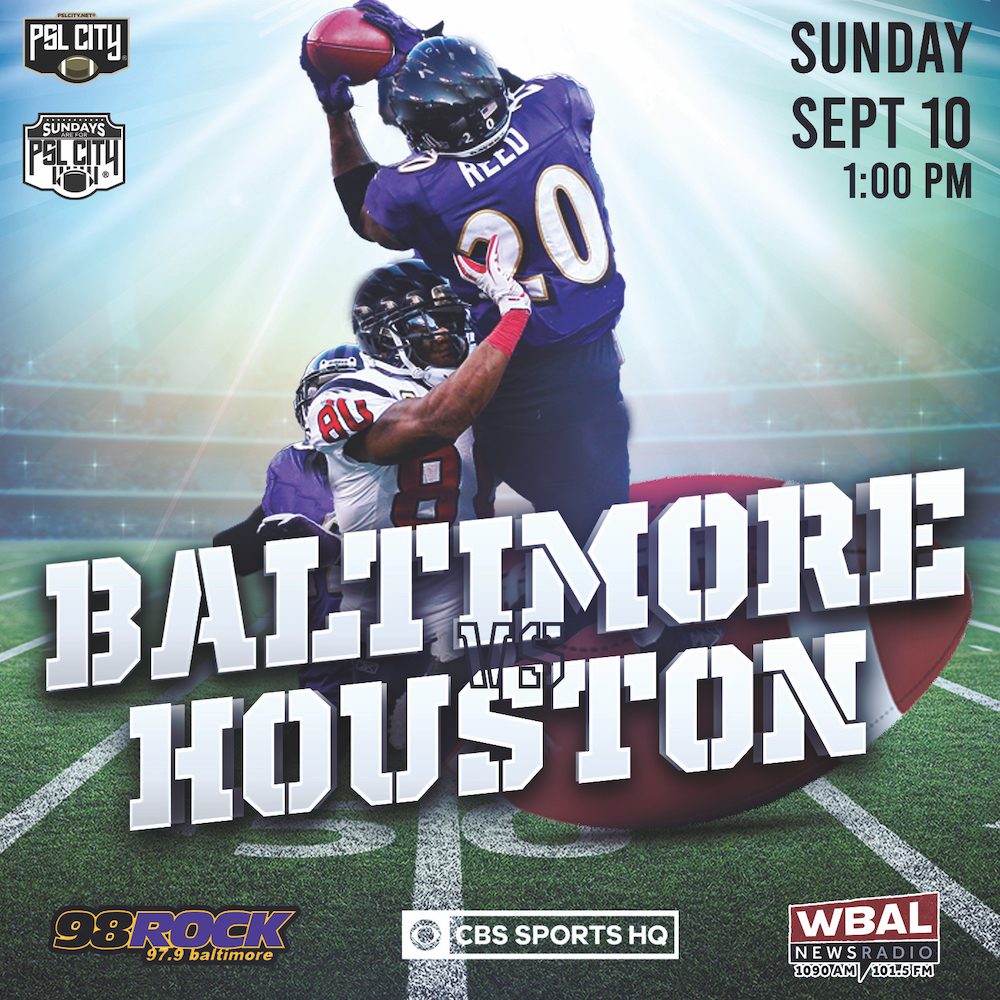 Baltimore Ravens vs. Houston Texans - PSL City